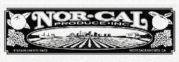 NOR·CAL PRODUCE·INC ESTABLISHED 1972 WEST SACRAMENTO, CA trademark