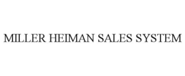 MILLER HEIMAN SALES SYSTEM trademark