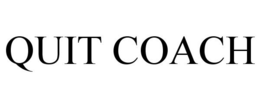 QUIT COACH trademark