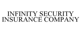 INFINITY SECURITY INSURANCE COMPANY trademark