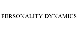 PERSONALITY DYNAMICS trademark