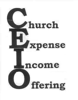 CEIO CHURCH EXPENSE INCOME OFFERING trademark