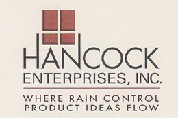 HANCOCK ENTERPRISES, INC. WHERE RAIN CONTROL PRODUCT IDEAS FLOW trademark