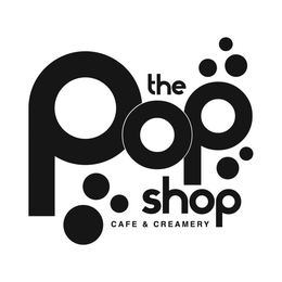 THE POP SHOP CAFE & CREAMERY trademark