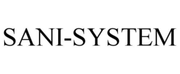 SANI-SYSTEM trademark