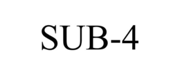 SUB-4 trademark