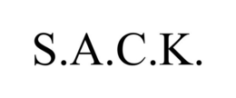 S.A.C.K. trademark