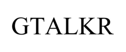 GTALKR trademark