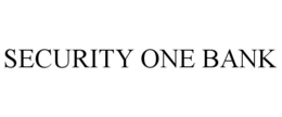 SECURITY ONE BANK trademark