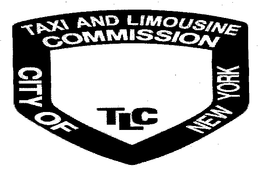 TLC TAXI AND LIMOUSINE COMMISSION CITY OF NEW YORK trademark