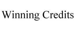 WINNING CREDITS trademark