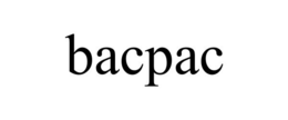 BACPAC trademark