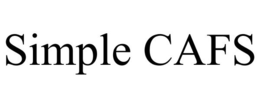 SIMPLE CAFS trademark