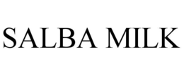 SALBA MILK trademark
