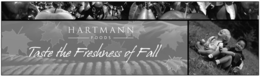 HARTMANN FOODS TASTE THE FRESHNESS OF FALL trademark