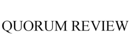 QUORUM REVIEW trademark