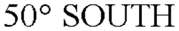 50° SOUTH trademark