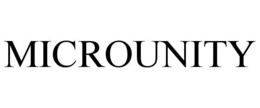 MICROUNITY trademark