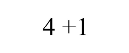 4 +1 trademark