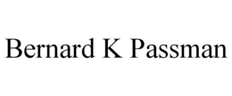 BERNARD K PASSMAN trademark