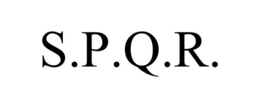 S.P.Q.R. trademark