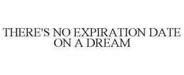 THERE'S NO EXPIRATION DATE ON A DREAM trademark