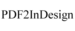 PDF2INDESIGN trademark