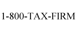 1-800-TAX-FIRM trademark