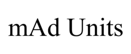 MAD UNITS trademark