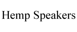 HEMP SPEAKERS trademark