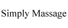SIMPLY MASSAGE trademark