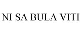 NI SA BULA VITI trademark