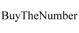 BUYTHENUMBER trademark