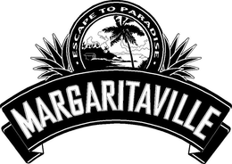 MARGARITAVILLE ESCAPE TO PARADISE trademark