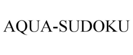AQUA-SUDOKU trademark