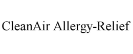 CLEANAIR ALLERGY-RELIEF trademark