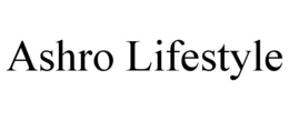 ASHRO LIFESTYLE trademark