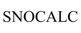 SNOCALC trademark