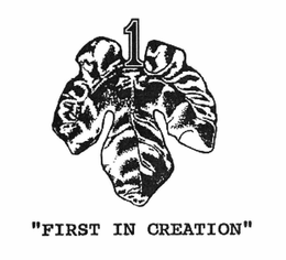 "FIRST IN CREATION" 1 trademark