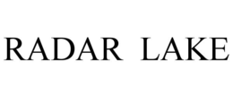 RADAR LAKE trademark