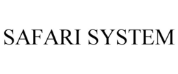 SAFARI SYSTEM trademark