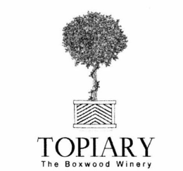 TOPIARY THE BOXWOOD WINERY trademark