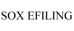 SOX EFILING trademark