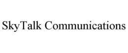 SKYTALK COMMUNICATIONS trademark