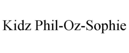 KIDZ PHIL-OZ-SOPHIE trademark