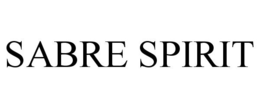 SABRE SPIRIT trademark