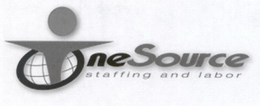 ONE SOURCE STAFFING AND LABOR trademark