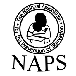 NAPS THE NATIONAL ASSOCIATION FOR THE PREVENTION OF STARVATION trademark