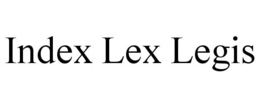 INDEX LEX LEGIS trademark