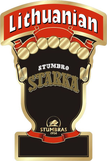 LITHUANIAN STUMBRO STARKA STUMBRAS 1906 trademark